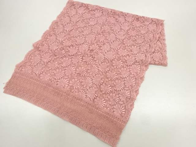 レース花模様ショール